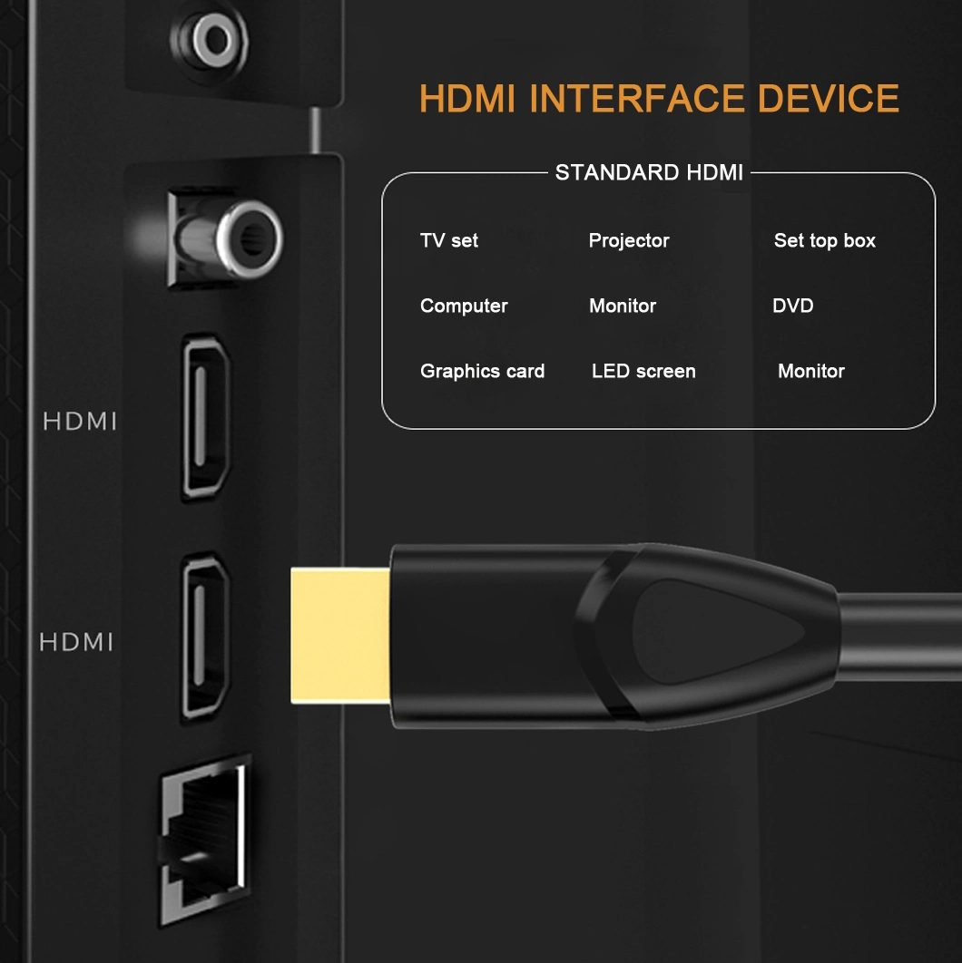 Manufacturer Factory Displayport (M) – HDMI (M) Cable, 1.5m Cl-56 for Sale