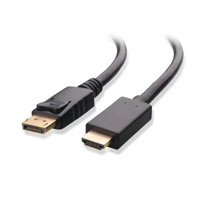 Vergoldetes Displayport-zu-HDTV-Kabel, das 4K HD unterstützt