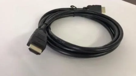 1,8 m langes Ladekabel mit vergoldetem Displayport-Stecker auf HD-Stecker